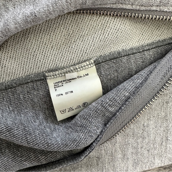 AW08 Undercover “Unbrokenbrokenwings” Side-Zip Crewneck - Picture 7 of 8